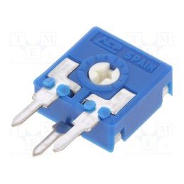 5 pcs x ACP - CA9H 250 - Potentiometer: mounting, single turn,vertical, 250Ω, 0.15W, ±20%