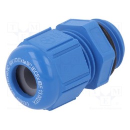 1 pcs x LAPP - 54115415 - Cable gland, M16, 1.5, IP68, polyamide, blue