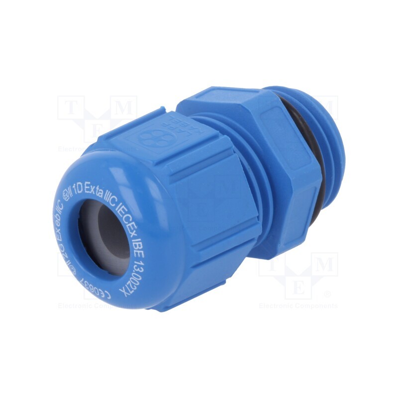 1 pcs x LAPP - 54115415 - Cable gland, M16, 1.5, IP68, polyamide, blue
