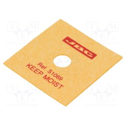 1 pcs x JBC TOOLS - S1069 - Tip cleaning sponge, for stand, JBC-AD2700, 47x47mm