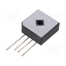 1 pcs x DC COMPONENTS - BR2505L - Bridge rectifier: single-phase, Urmax: 50V, If: 25A, Ifsm: 400A