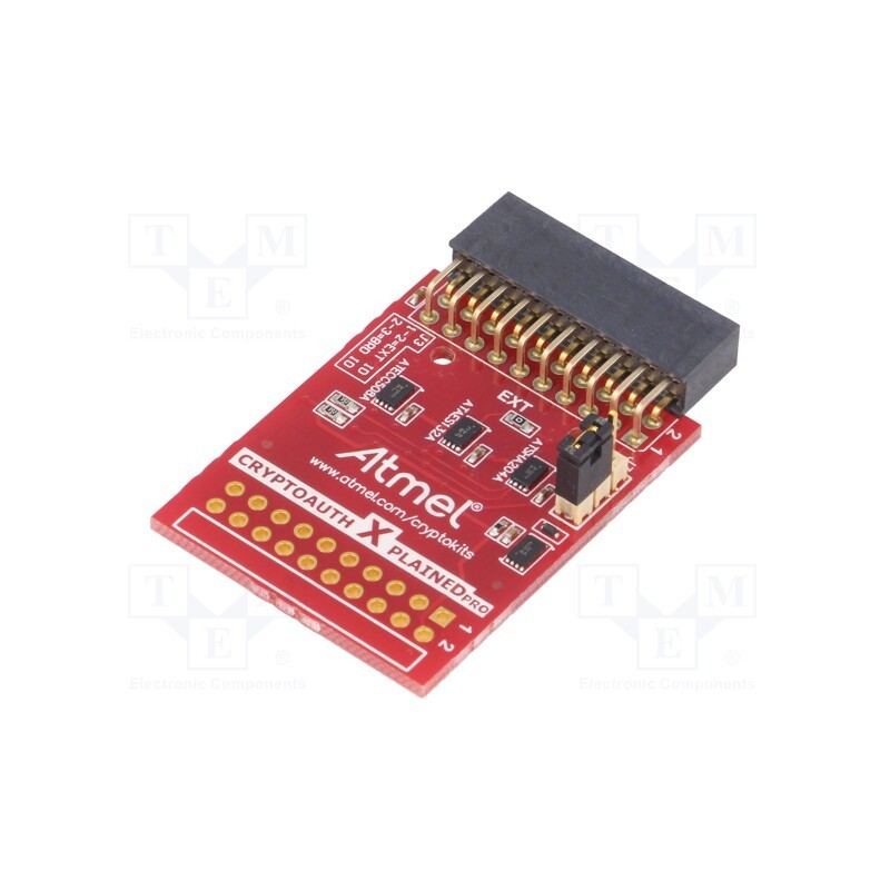 1 pcs x MICROCHIP TECHNOLOGY - ATCRYPTOAUTH-XPRO - XPRO module, encrypting, 1-wire,I2C,SPI, Xplained Pro