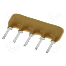 5 pcs x BOURNS - 4605X-101-682LF - Resistor network: X, THT, 6.8kΩ, ±2%, 0.2W, No.of resistors: 4, 100V