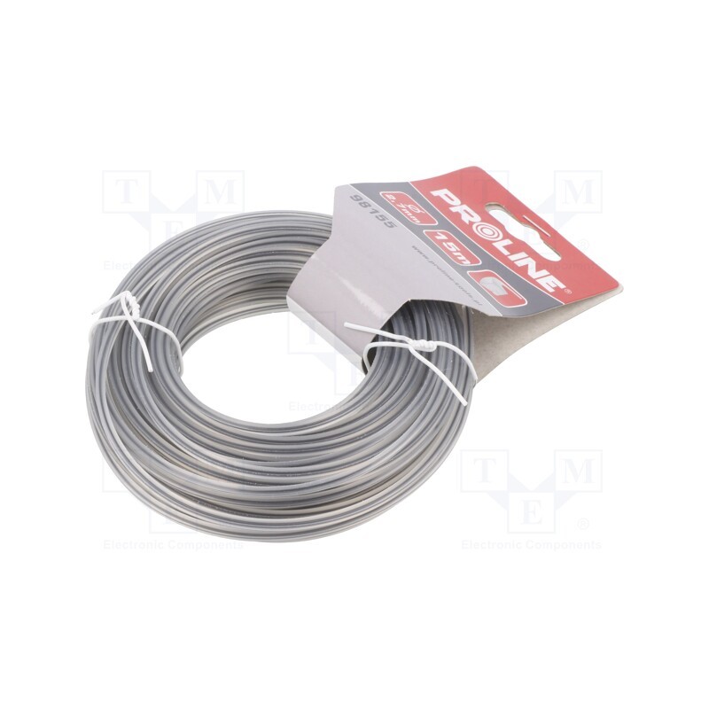 1 pcs x PROLINE - 98155 - Trimmer line, L: 15m, polyamide, strengthened construction