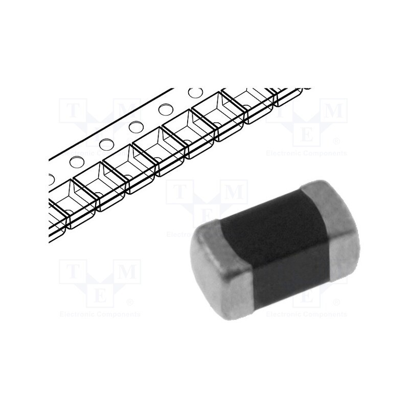5 pcs x EPCOS - B72510T0140K062 - Varistor: multilayer, SMD, 0805, 14VAC, 18VDC, 0.3J, 120A, 5mW