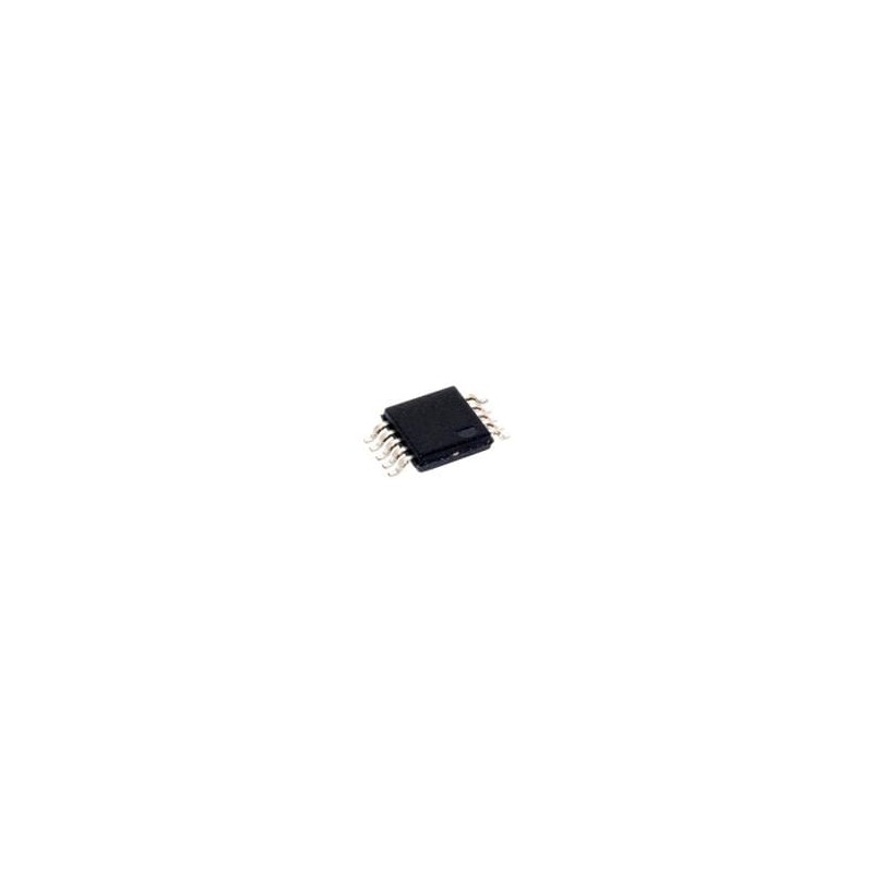 1 pcs : MCP33141-10-E/MS - Analog to Digital Converters - ADC 12-bit, 1 Msps, single channel, single-ended SAR ADC