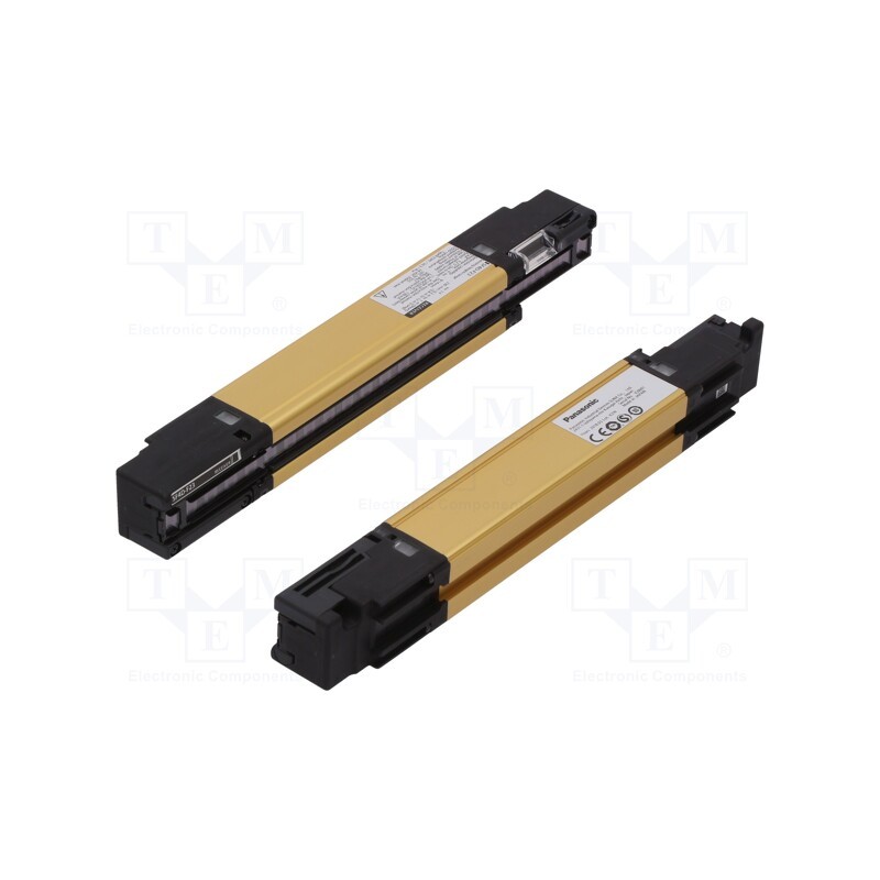1 pcs x PANASONIC - SF4D-F23 - Safety light curtain, H: 230mm, 0÷12m, IP67, SF4D, 24VDC, lead
