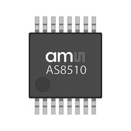1 pcs : AS8510-ASSM - Sensor Interface 2Ch Data Acquisition 16 Bit Dual 100uOhm