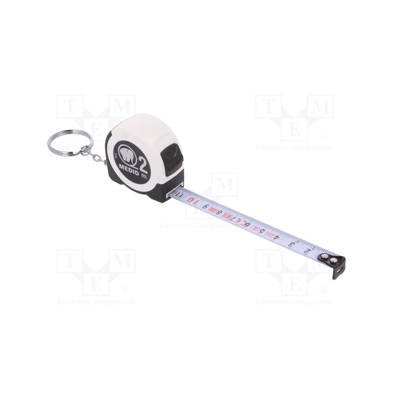 1 pcs x MEDID - 201300 - Measuring tape, L: 2m, Width: 13mm, measure