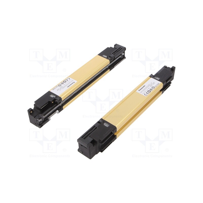 1 pcs x PANASONIC - SF4D-H12 - Safety light curtain, H: 230mm, 0÷15m, IP67, SF4D, 24VDC, lead
