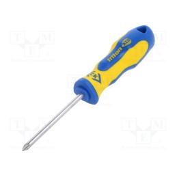 1 pcs x C.K - T4723-1 - Screwdriver, Pozidriv®, PZ1, Triton XLS, Blade length: 75mm