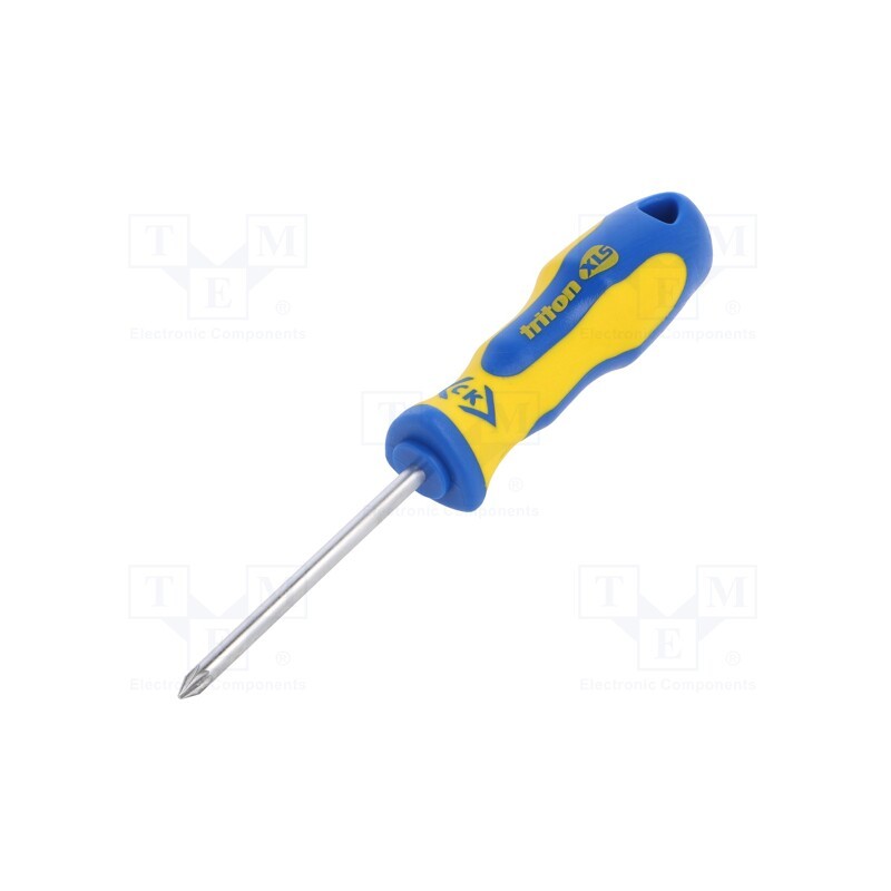 1 pcs x C.K - T4723-1 - Screwdriver, Pozidriv®, PZ1, Triton XLS, Blade length: 75mm