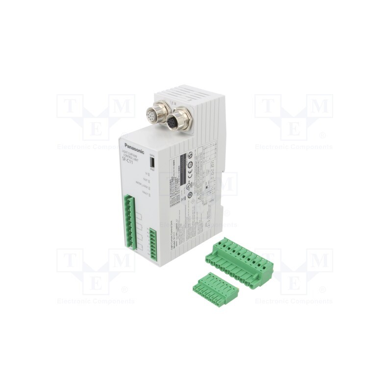 1 pcs x PANASONIC - SF-C11 - Module: safety controller, 24VDC, for DIN rail mounting, IP20