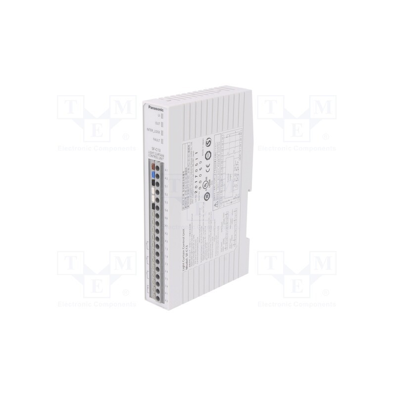 1 pcs x PANASONIC - SF-C13 - Module: safety relay, SF-C10, 24VDC, for DIN rail mounting