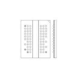 1 pcs : MT47H256M8EB-25E:C TR - DRAM DDR2 2G 256MX8 FBGA