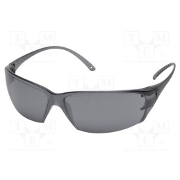 1 pcs x DELTA PLUS - MILO SMOKE - Safety spectacles, Lens: darkened, Classes: 1, MILO