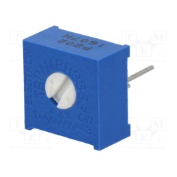 5 pcs x SR PASSIVES - - - Potentiometer: mounting, single turn,horizontal, 1kΩ, 500mW, ±10%