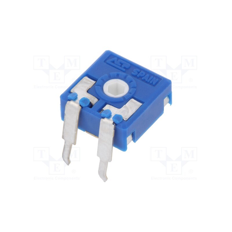5 pcs x ACP - CA9MV 5K - Potentiometer: mounting, single turn,horizontal, 5kΩ, 0.15W, ±20%