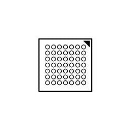1 pcs : iCE40LP1K-CM49 - FPGA - Field Programmable Gate Array iCE40LP 1280 LUTs 1.2V Ultra Low-Power
