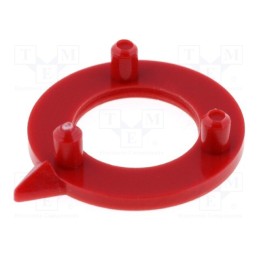 5 pcs x RITEL - 4015004 - Pointer, polyamide, red, 15mm, -20÷70°C, G15