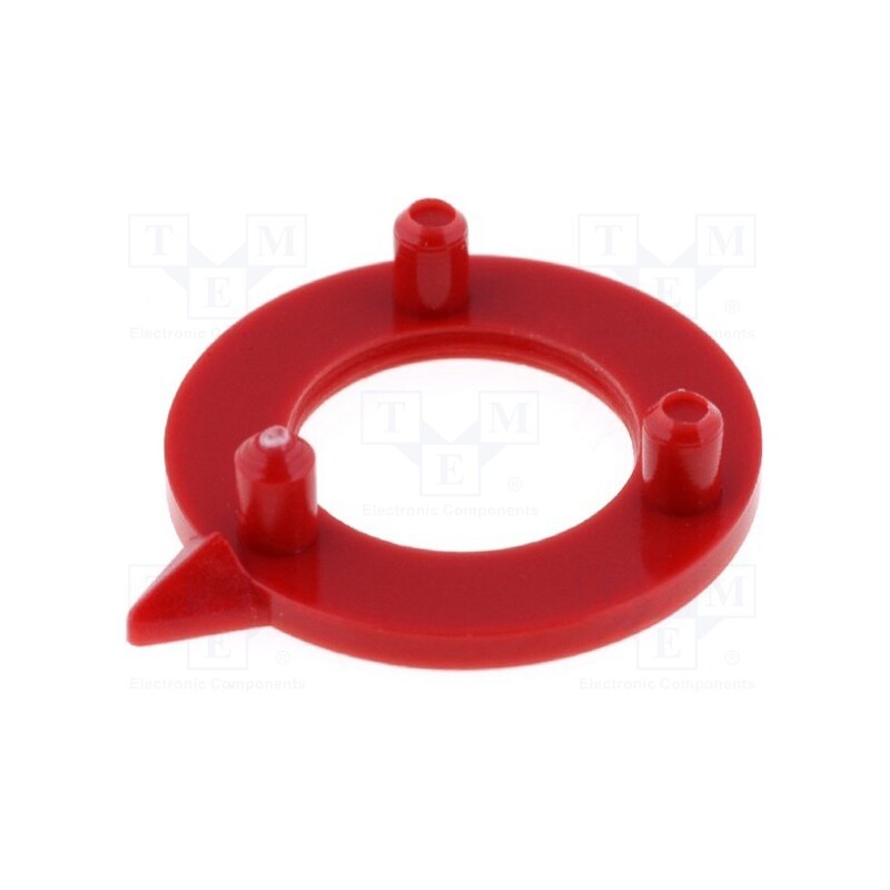 5 pcs x RITEL - 4015004 - Pointer, polyamide, red, 15mm, -20÷70°C, G15