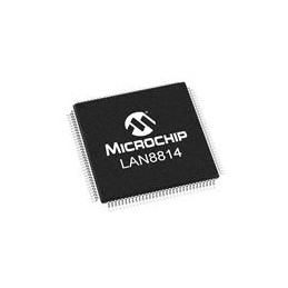 1 pcs : LAN8814-V/ZMXC1 - Ethernet ICs Quad 10/100/1000 Ethernet PHY w/1588