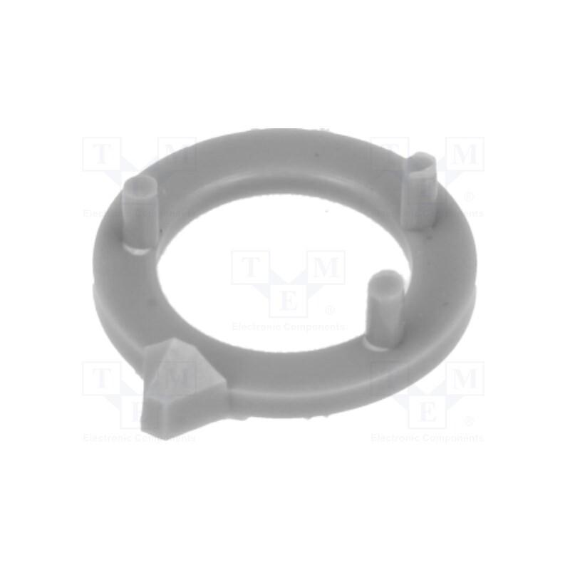 5 pcs x OKW - A4223008 - Pointer, ABS, grey, push-in, arrow, A2523,A2623