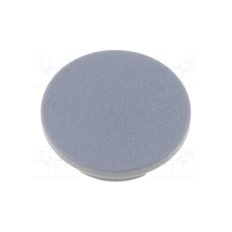 5 pcs x MENTOR - 4309.0041 - Cap, plastic, grey, push-in, G4310.6131