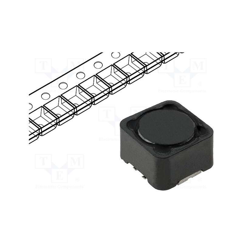 5 pcs x FERROCORE - DE1207-15 - Inductor: wire, SMD, 15uH, 5.65A, 26mΩ, ±20%, 12x12x8mm, -40÷85°C