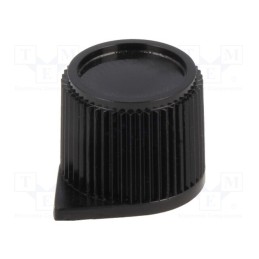 5 pcs x OKW - A1310560 - Knob, with pointer, thermoplastic, Øshaft: 6mm, Ø15.4x13.2mm