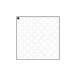 1 pcs : IS31FL3745-CLS4-TR - LED Lighting Drivers 144-Channel 2.7-5.5V Matrix LED Driver