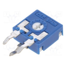 5 pcs x ACP - CA9H 47K - Potentiometer: mounting, single turn,vertical, 47kΩ, 0.15W, ±20%