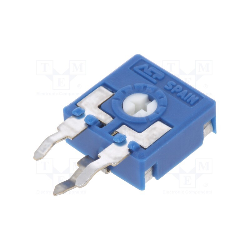 5 pcs x ACP - CA9H 47K - Potentiometer: mounting, single turn,vertical, 47kΩ, 0.15W, ±20%
