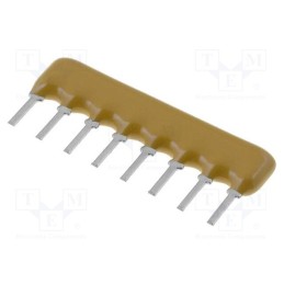 5 pcs x BOURNS - 4608X-102-101LF - Resistor network: Y, THT, 100Ω, ±2%, 0.3W, No.of resistors: 4, 100V