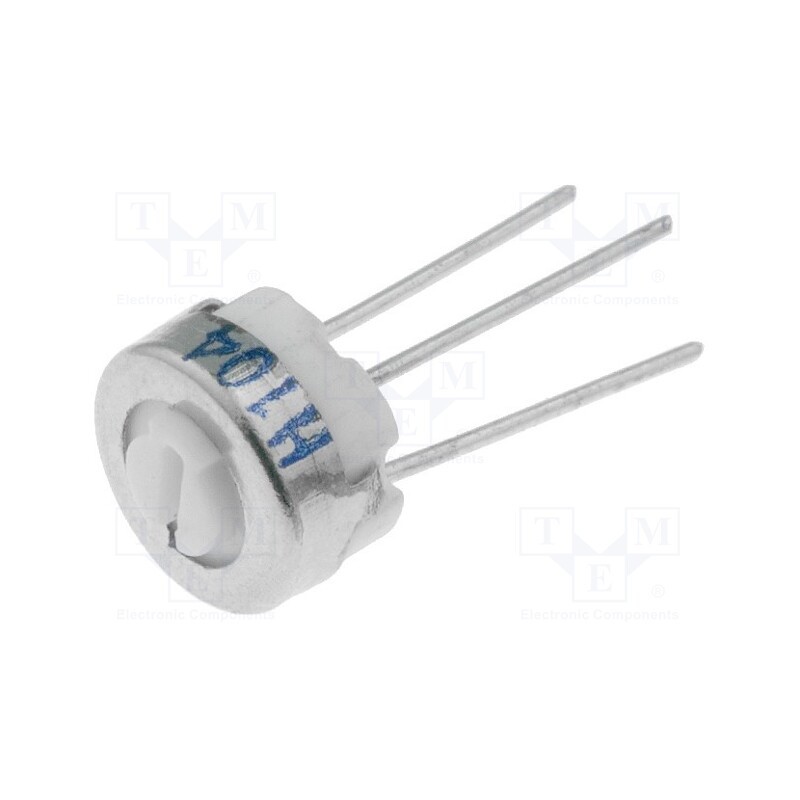 5 pcs x SR PASSIVES - T64H-100K - Potentiometer: mounting, single turn, 100kΩ, 500mW, ±20%, cermet