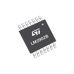 1 pcs : LM2902BYDT - Operational Amplifiers - Op Amps Automotive-grade, low power, quad, 36 V operational amplifier