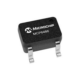 1 pcs : MCP6486T-E/LT - Operational Amplifiers - Op Amps Single, 10MHz Op Amp, E Temp