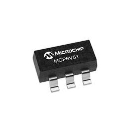 1 pcs : MCP6V51T-E/OT - Precision Amplifiers Single, 45V Zero-Drift Op Amp, E Temp