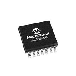 1 pcs : MCP6V89-E/ST - Precision Amplifiers Quad, Zero-Drift Op Amp, E Temp