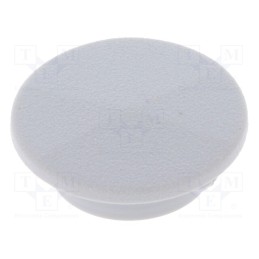 5 pcs x CLIFF - CL1736 - Cap, plastic, push-in, grey, K21