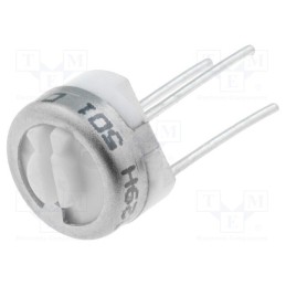 5 pcs x SR PASSIVES - T64H-500R - Potentiometer: mounting, single turn,vertical, 500Ω, 500mW