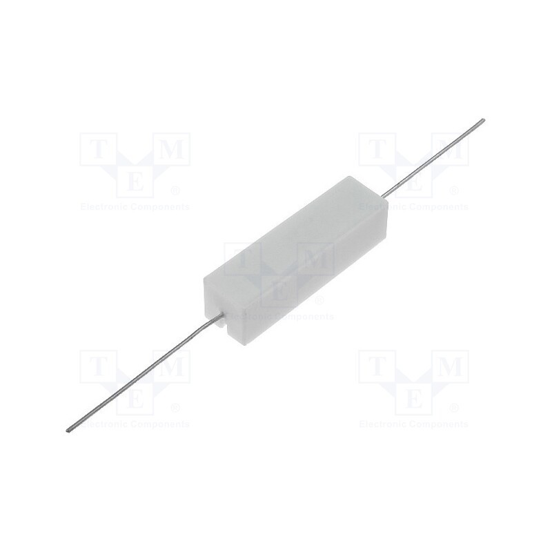 5 pcs x SR PASSIVES - CRL7W-470R - Resistor: wire-wound, cement, THT, 470Ω, 7W, ±5%, 9.5x9.5x35mm
