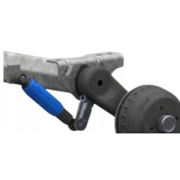 Fixing the octagon alko alko shock absorber holder for a caravan