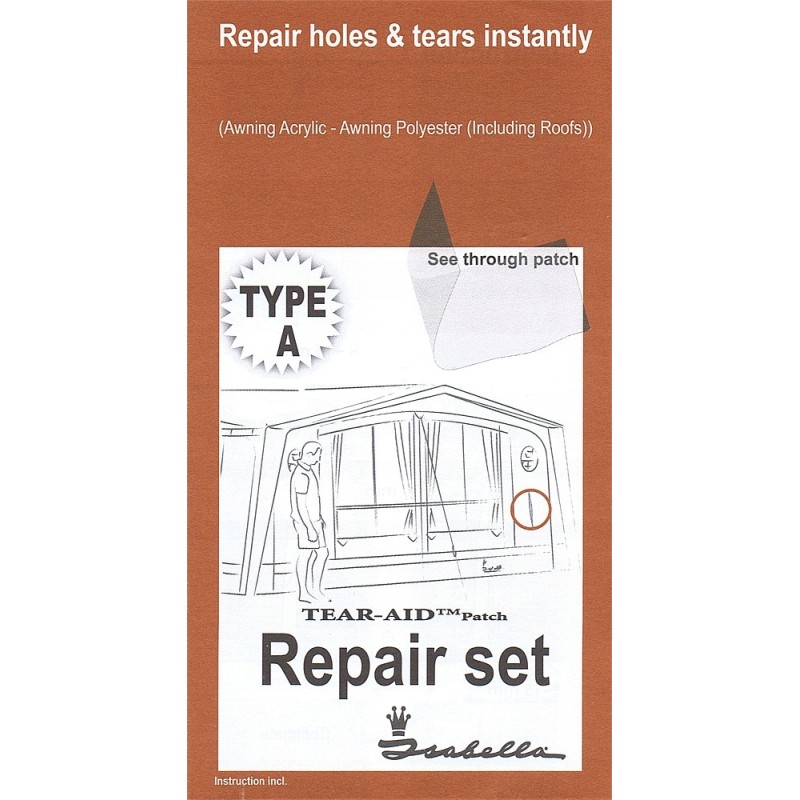 Isabella A vestibule material repair kit