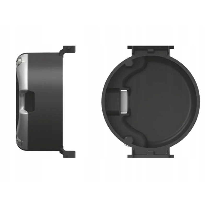 Protective box 46 mm schuko black