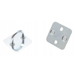 Side handle square grip h 25 mm 10 pcs