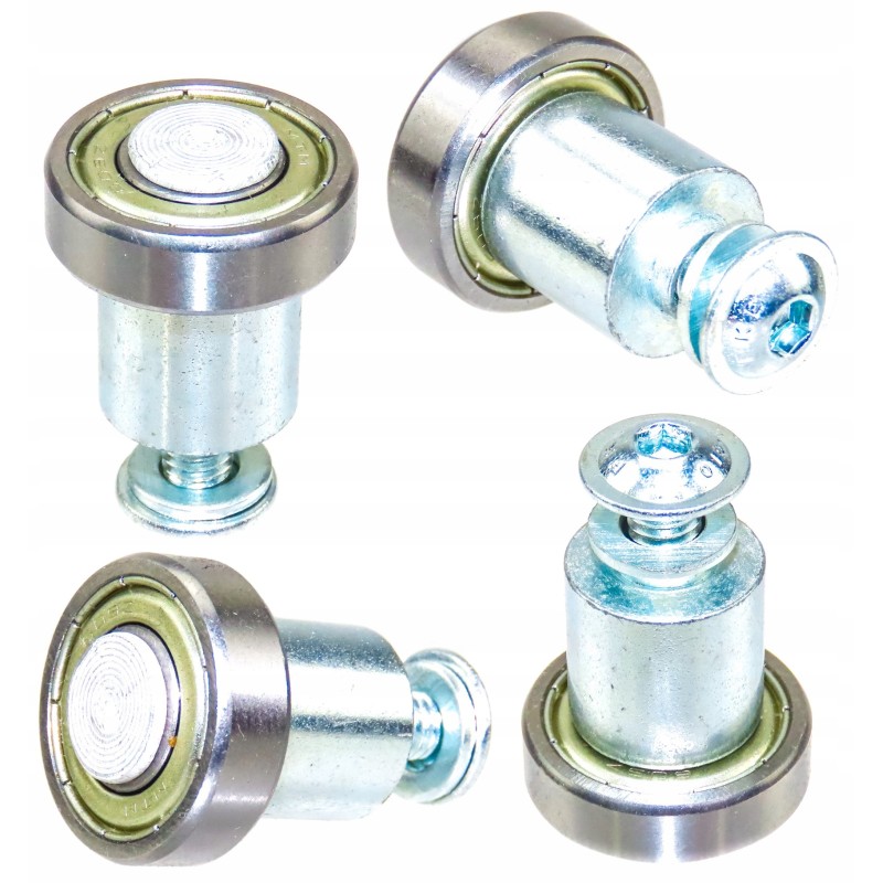 Roller for sliding roofs, sesam tarpaulin, M6 semi-trailer