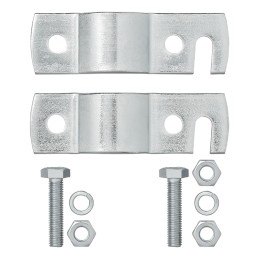 Trailer emergency cable securing attachment