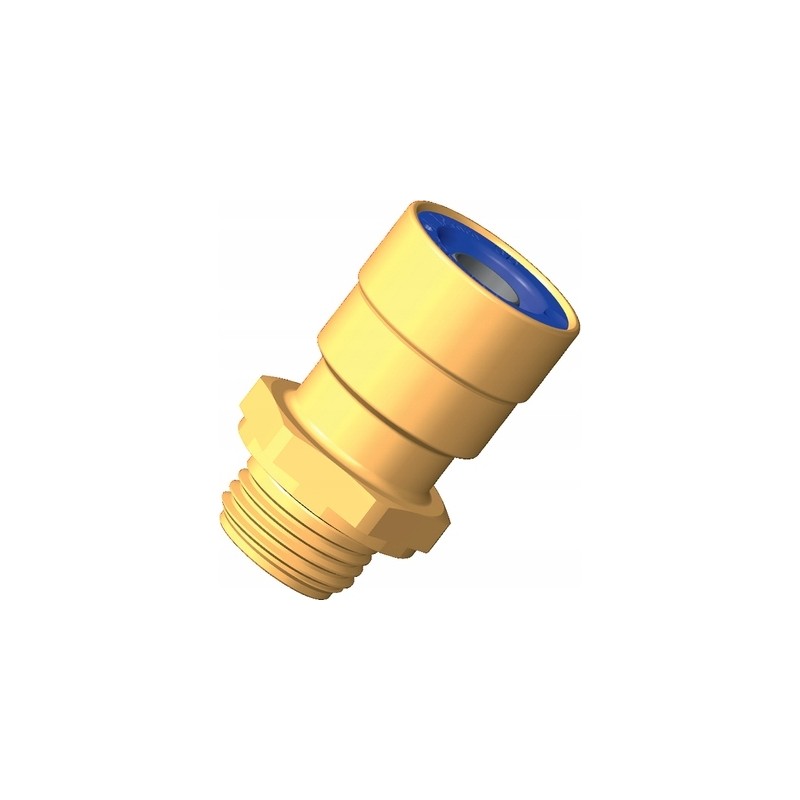 Straight pneumatic connector Raufoss Sirit fi10 m22