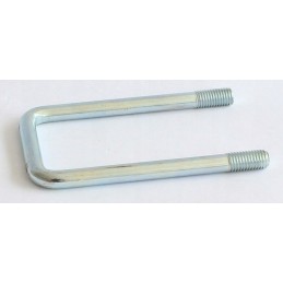 Square oval m12 130 62 130 bracket clamp for mounting the trailer